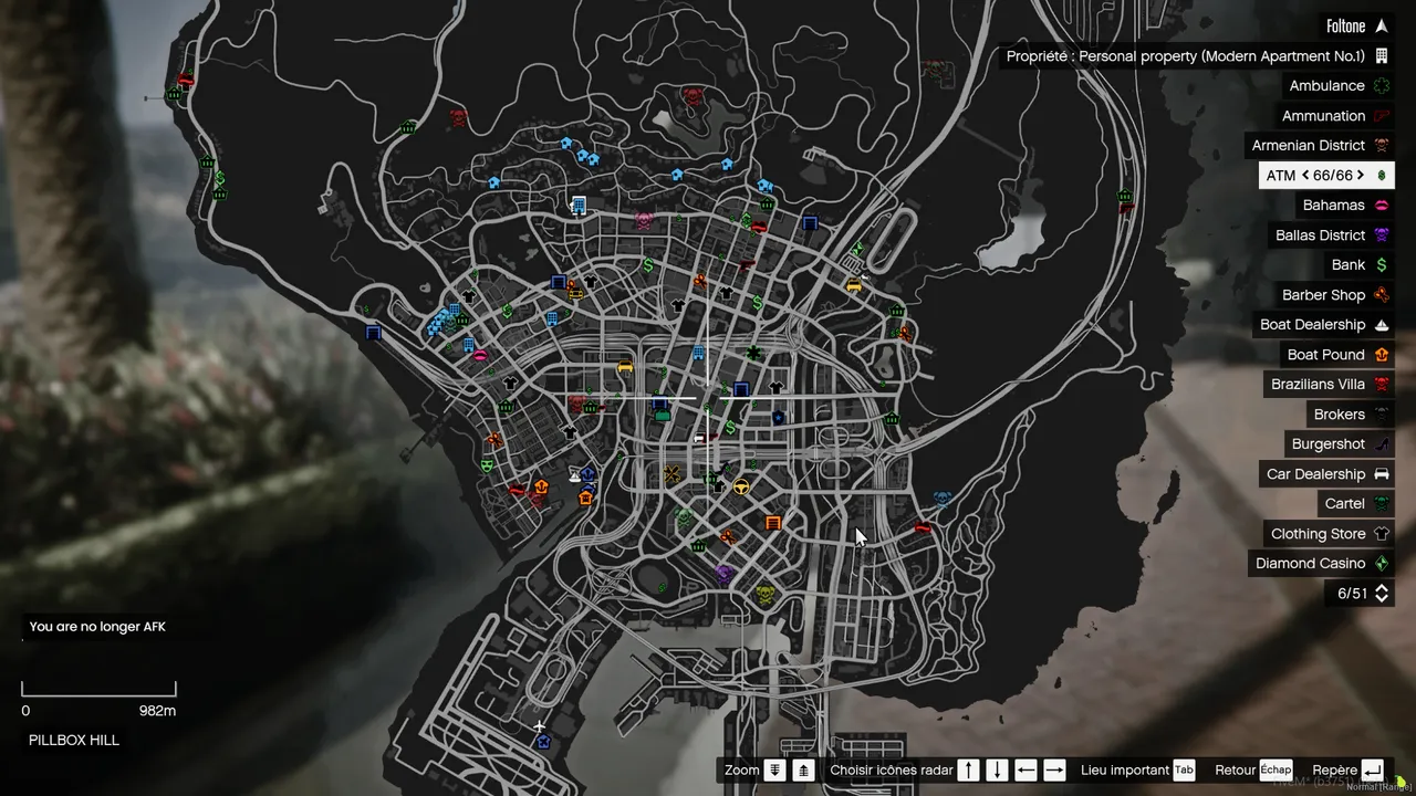 Custom map of the Foltone FiveM base